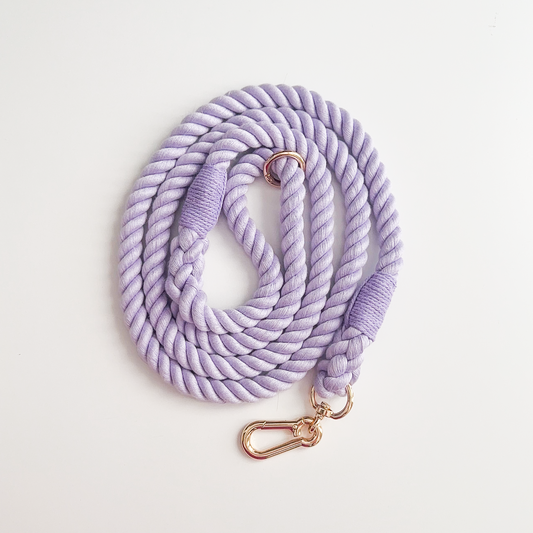 5ft Lilac Rope lead